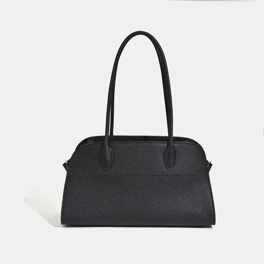 New 2025 Margaux Top Layer TC Cowhide Leather Large Capacity Women's Tote Bag Shoulder Bag Commuter Soft Shell Handbag Meera Meera