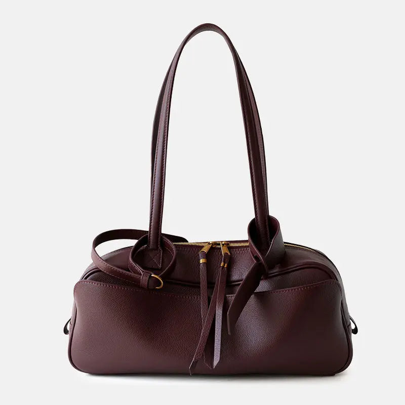 Meera Meera Genuine Leather Summer Shoulder Tote Meera Meera