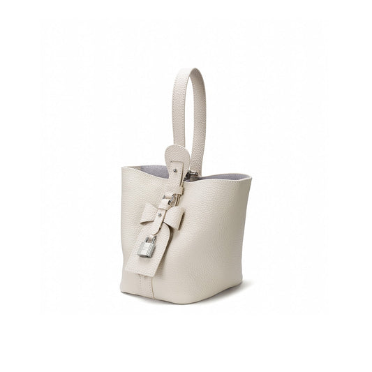 Meera Meera Bucket Bag – Top-Grain Cowhide Shoulder Bag Meera Meera